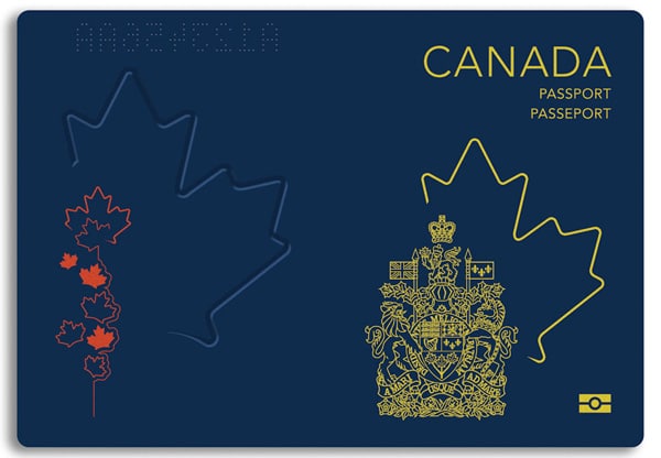 Nouveau passeport canada