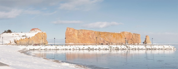 village gaspé hiver